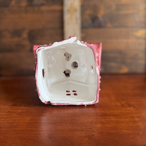 Blue Sky Heather Goldminc Ceramic House & Base Authentic Vintage Valentine's - Picture 5 of 8